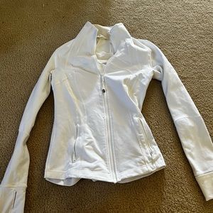 White lululemon jacket